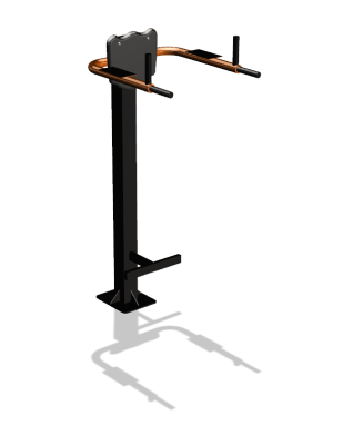 Уличный тренажер «Брусья-пресс» УТ 109 в Смоленске