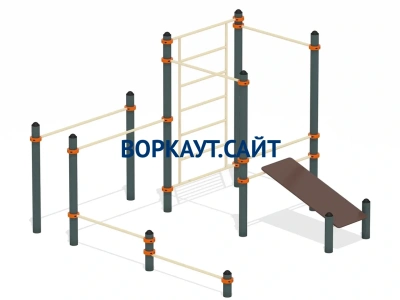 Спортивный комплекс воркаут ВС-43 в Смоленске