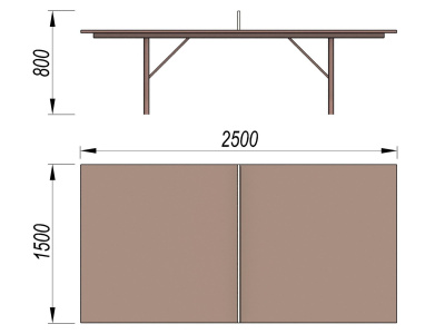 Теннисный стол МАФ 3517 в Смоленске