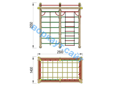 Детский спортивный комплекс ДСК 3108 в Смоленске