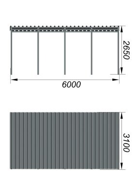 Теневой навес трибун МАФ 4130 в Смоленске