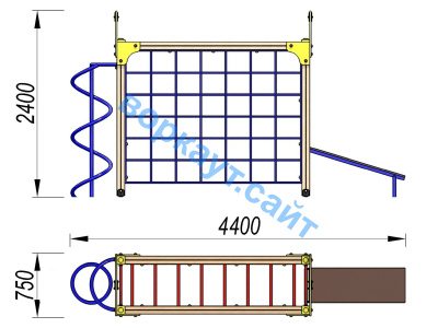 Детский спортивный комплекс Юниор ДСК 3105 в Смоленске