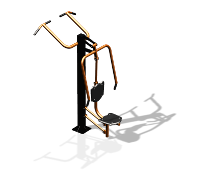 Уличный тренажер "Жим от груди Турник" УТ341 в Смоленске